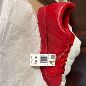 adidas Red Athletic Shoes